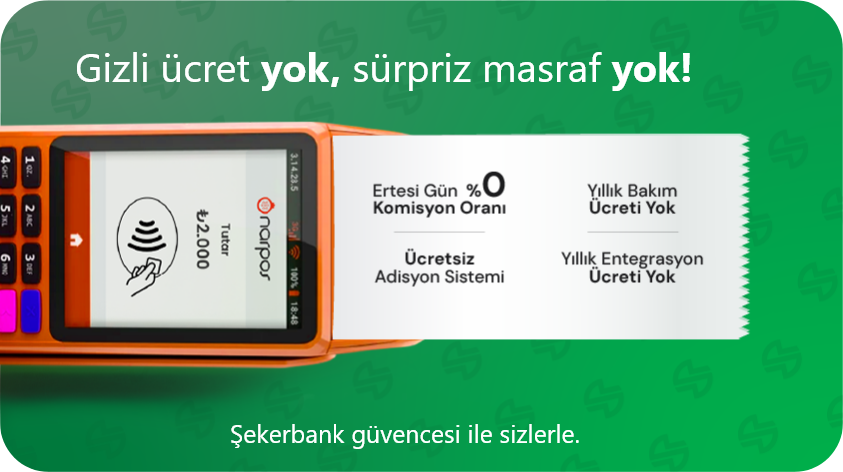 Şekerbank Partnership - NarPOS Campaign